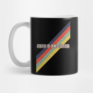 retro vintage color Dead & Company Mug